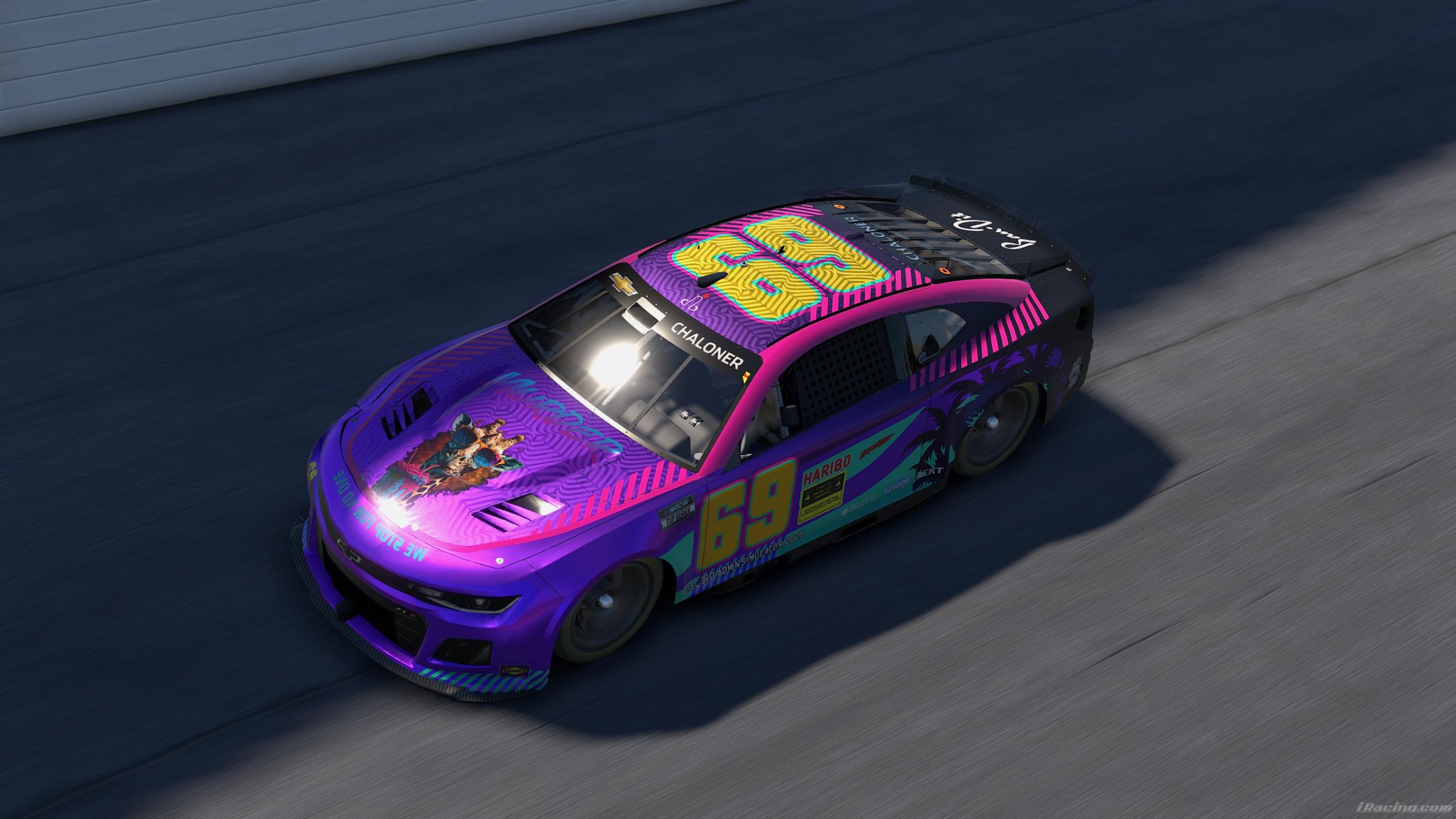 Preview of  2025 M.U.R.D.E.R Official NASCAR Cup Chevrolet by Paul R Chaloner