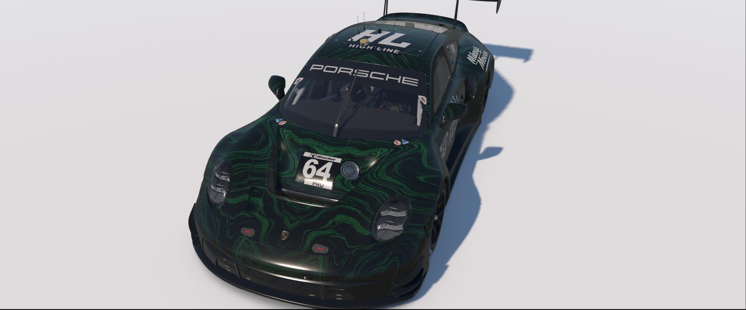 Preview of Casa Della Tires Porsche 911 GT3 R Green edition  by Bryan D M.