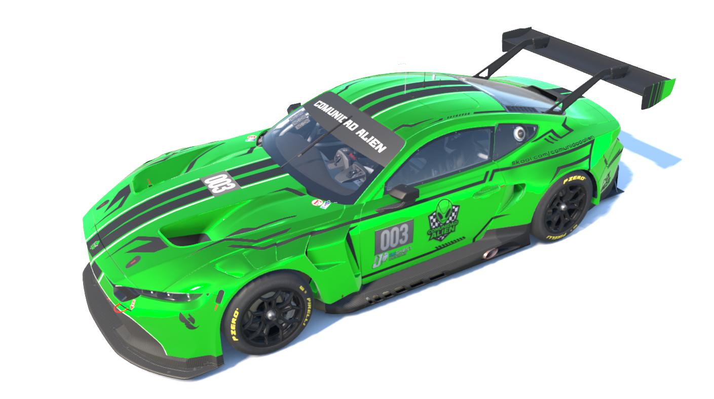 Preview of Ford Mustang GT3 Comunidad Alien by Saul Ardura