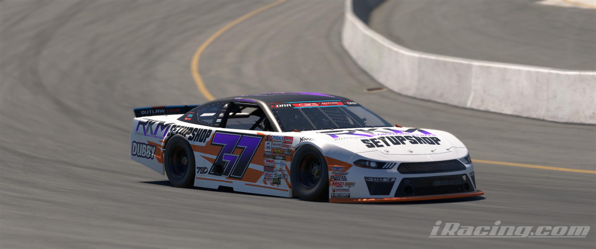 Preview of Eric Hudson #777 RKM Setup Shop Late Model Stock by Jon Gutekunst