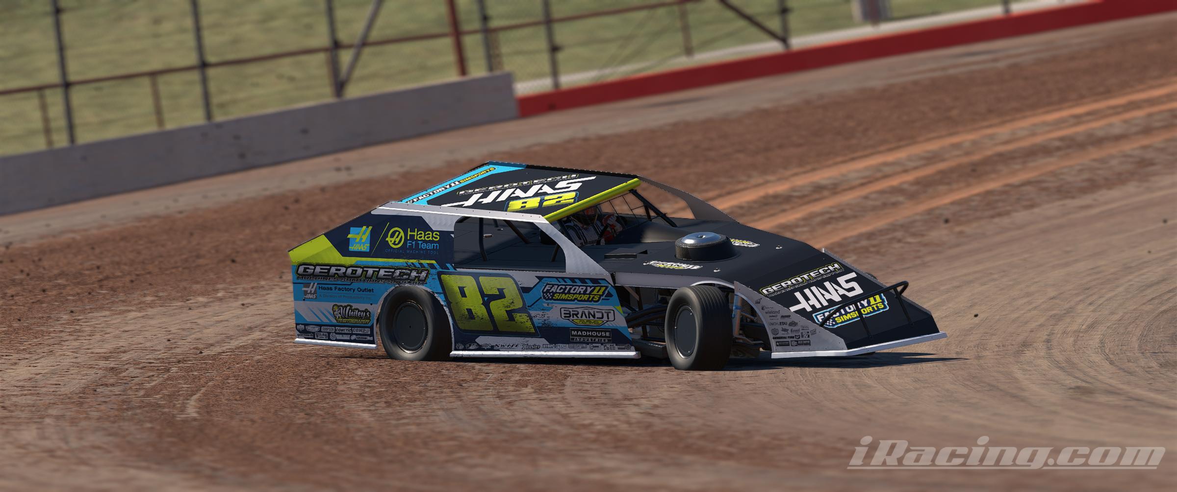 Preview of Jared King #82 Factory 11 Gerotech/HAAS UMP Modified by Jon Gutekunst