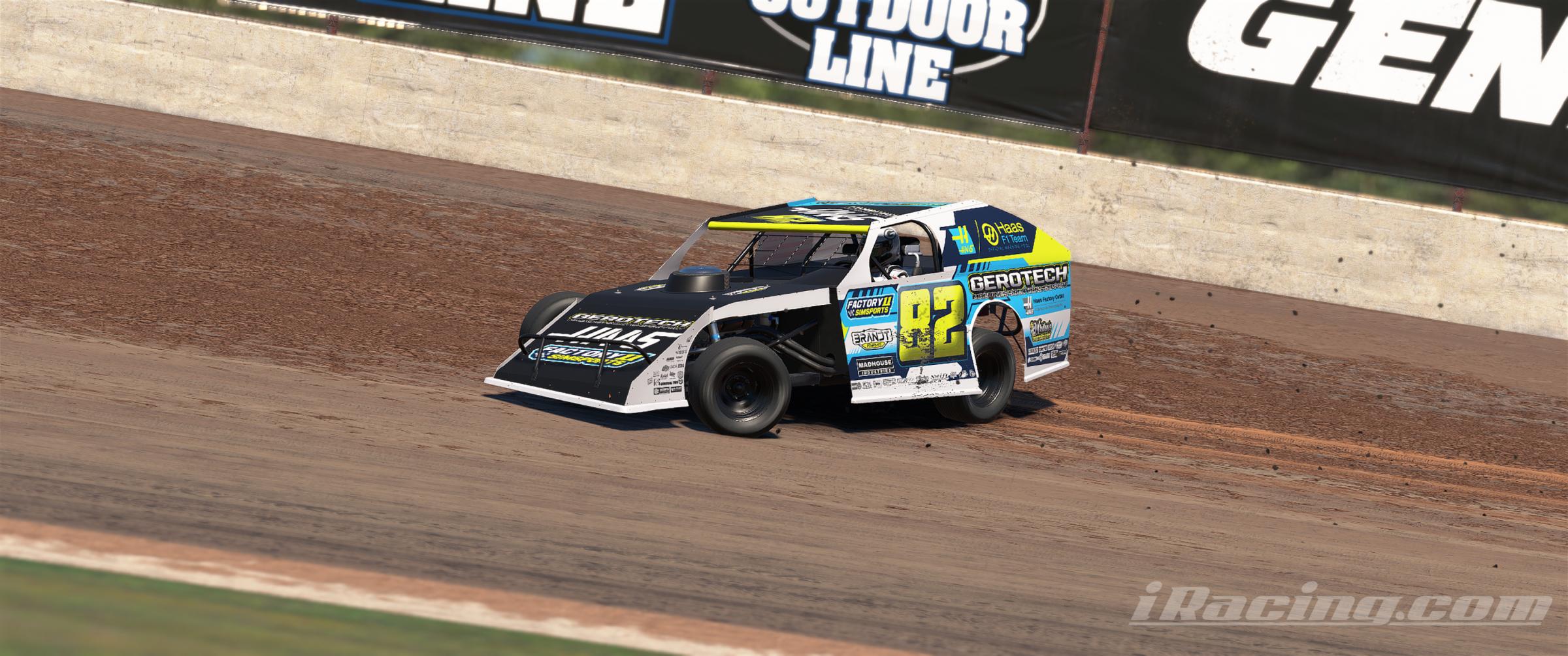 Preview of Jared King #82 Factory 11 Gerotech/HAAS UMP Modified by Jon Gutekunst