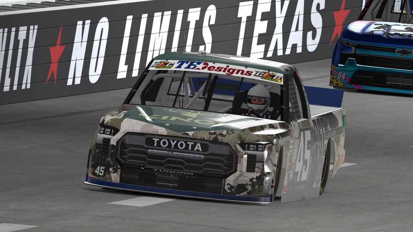Preview of #45 - Landon Cano - Kings Camo / PSE Archery - TH Designs GEC Truck Series - 2025 by Teejay Handley