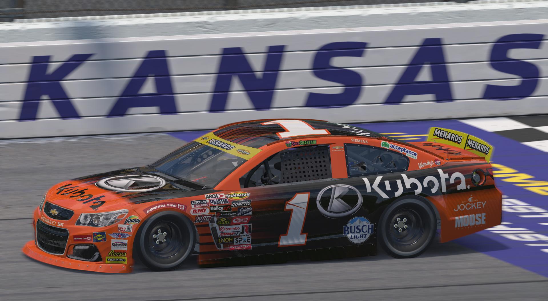Preview of Ross Chastain 2025 Kubota Primary Arca #1 by Zain R.