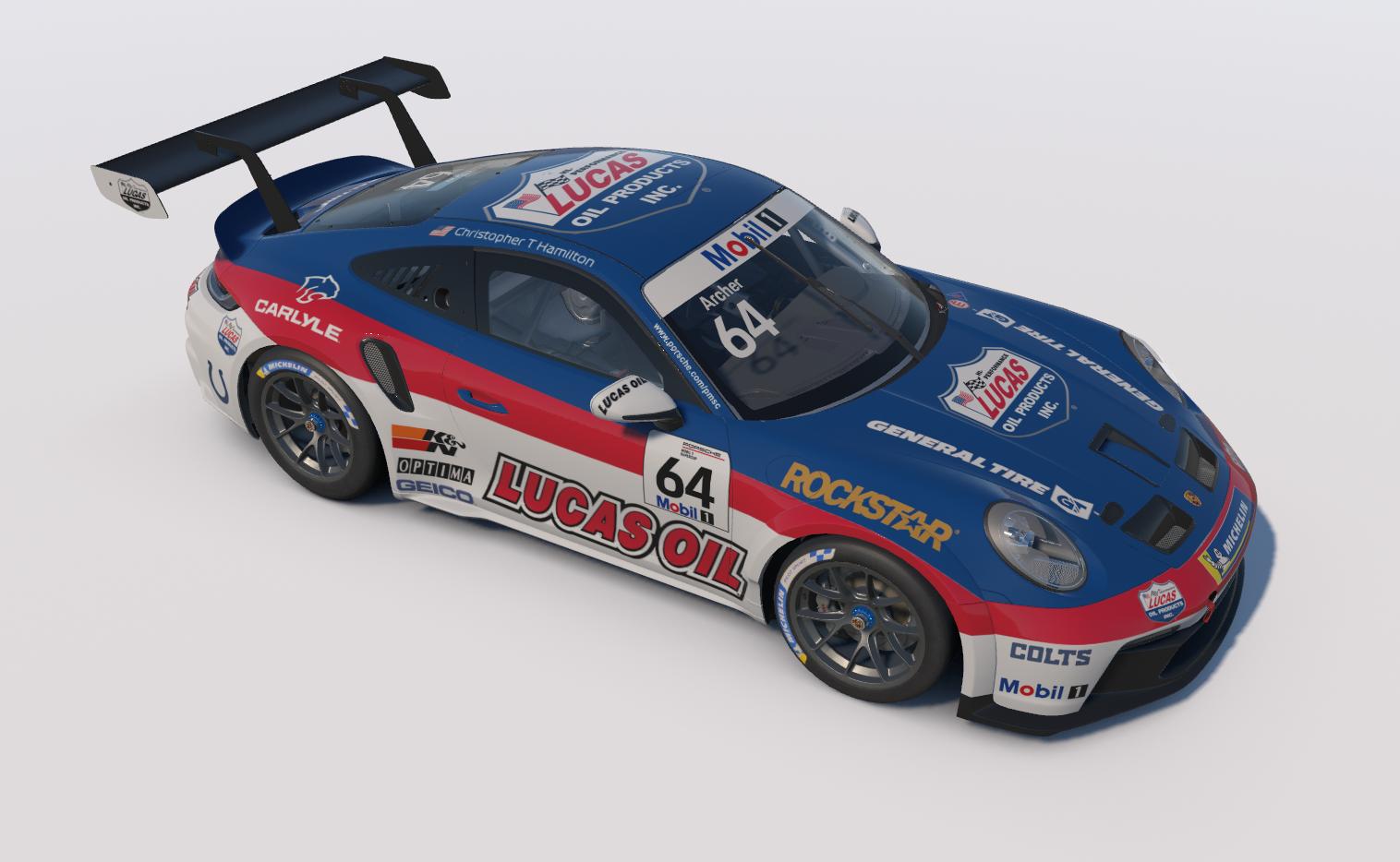 Preview of Concept Lucas Oil paint for Chris Hamilton by Keith Archer