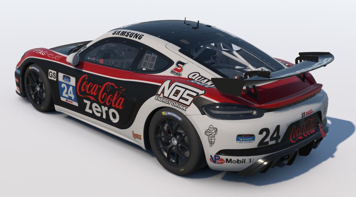 Preview of Coca Cola Zero Porsche 718 Cayman GT4 Clubsport MR by Ronald Lawson2