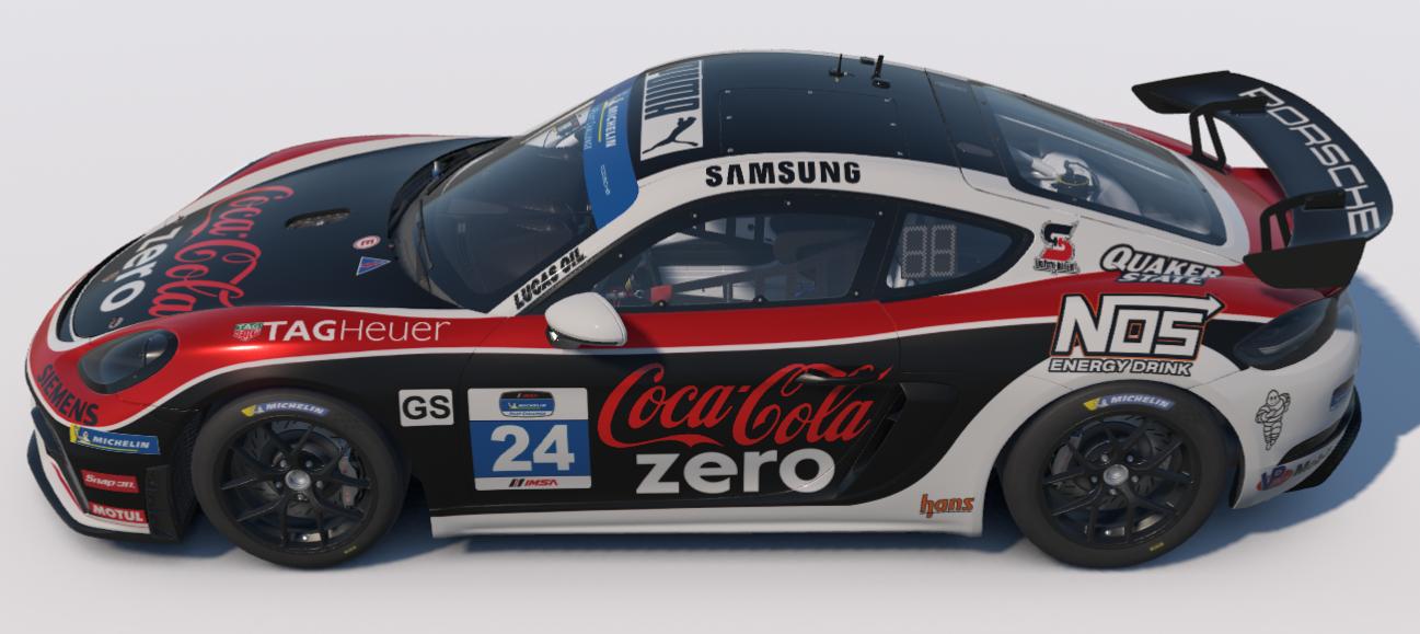 Preview of Coca Cola Zero Porsche 718 Cayman GT4 Clubsport MR by Ronald Lawson2