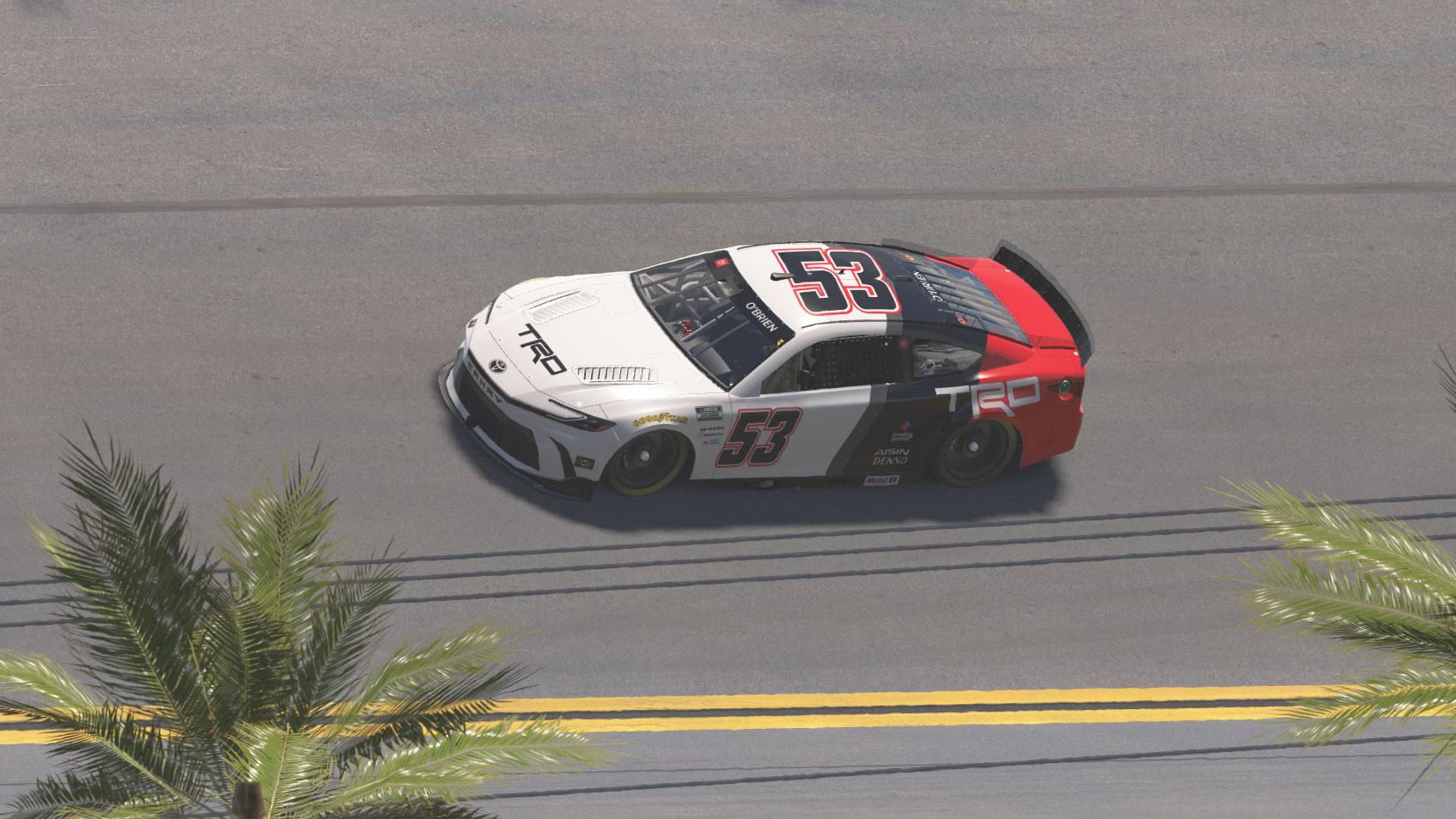 Preview of Next Gen Toyota Camry TRD Livery (Red/Black/Gray) by Gabriel O.