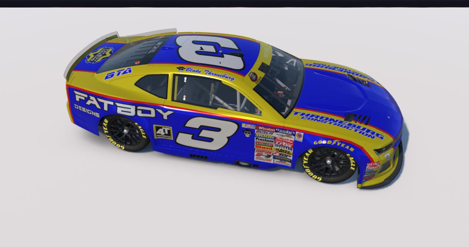 Preview of Blake Dale 1980 Throwback Chevrolet Next Gen playoff banner version by Brant Mickel