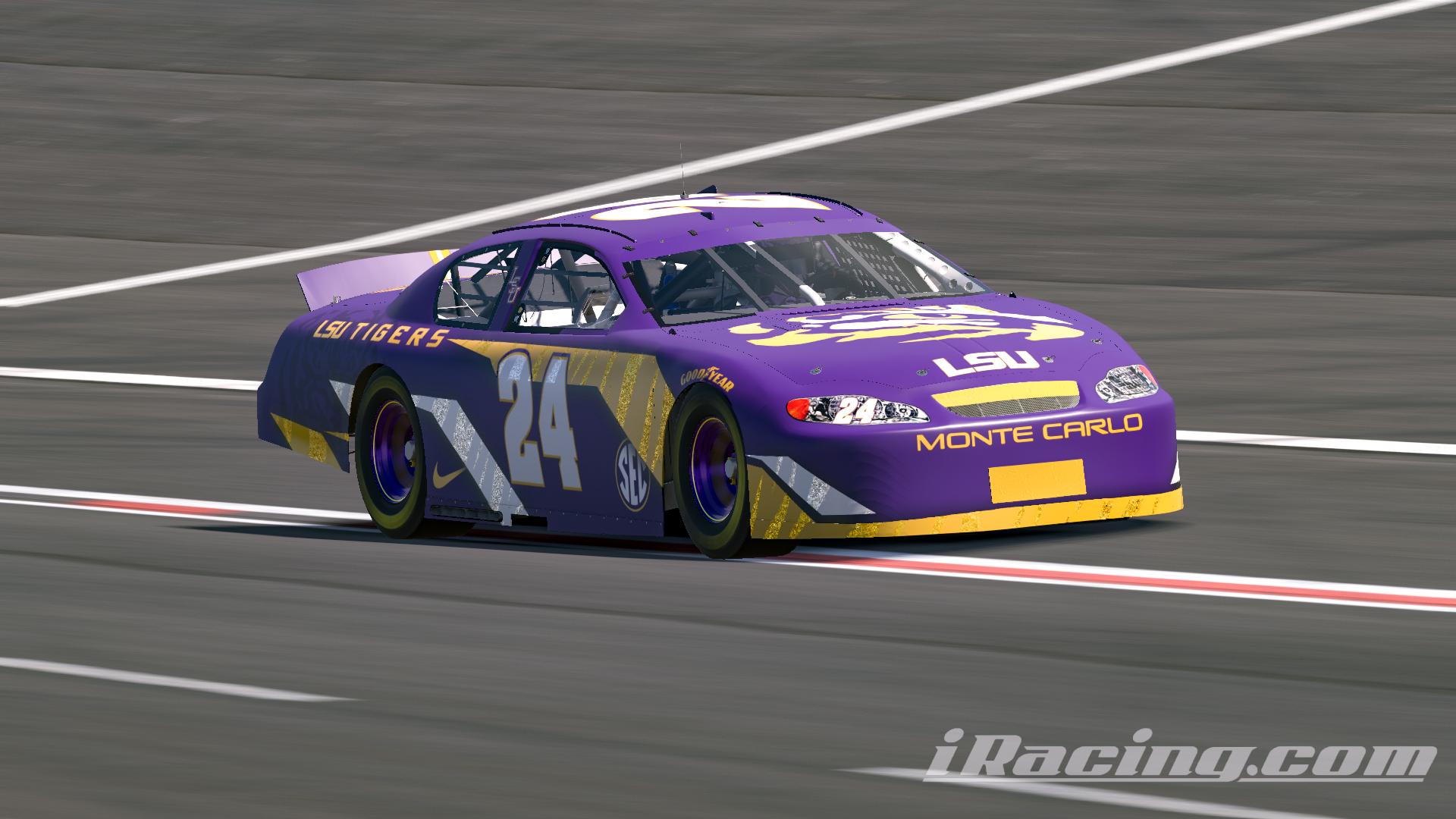 Preview of LSU Tigers Monte Carlo SS by Julio N.