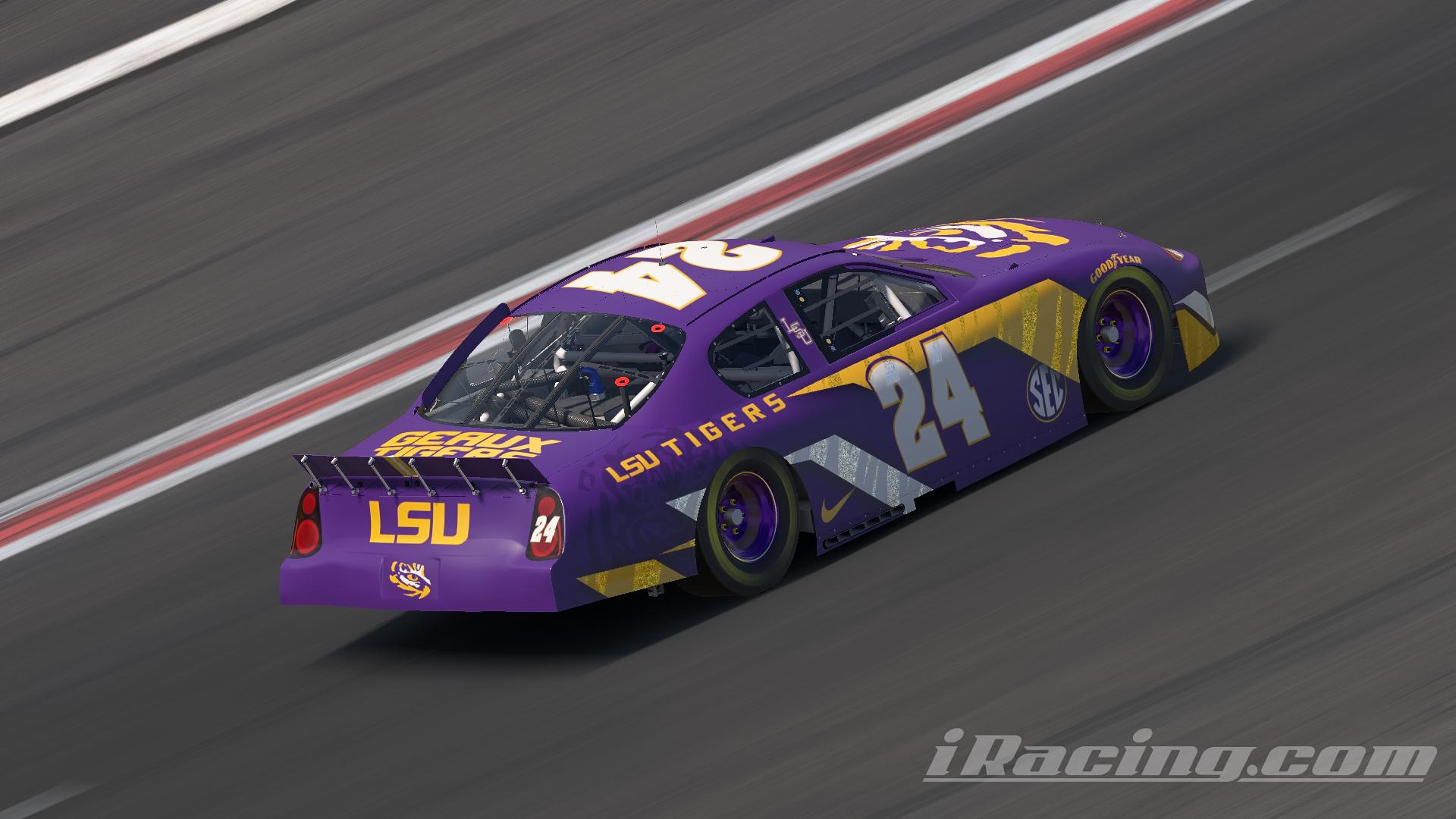 Preview of LSU Tigers Monte Carlo SS by Julio N.