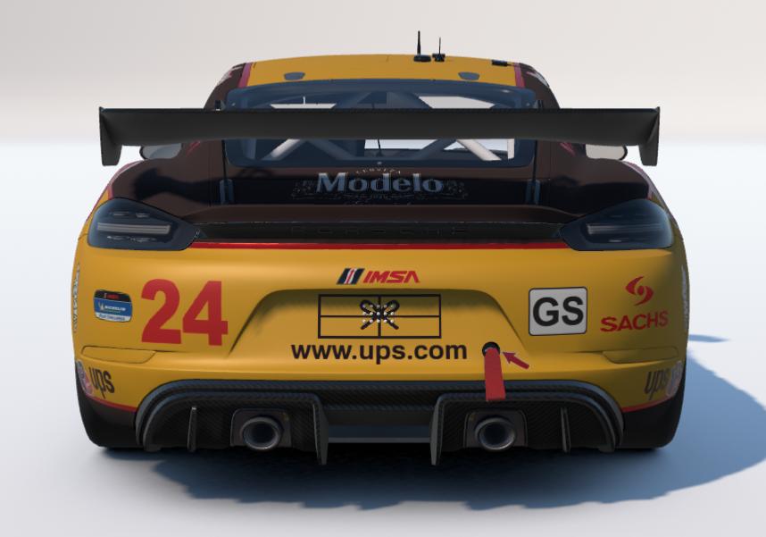 Preview of UPS United Parcel Service Porsche 718 Cayman GT4 by Ronald Lawson2