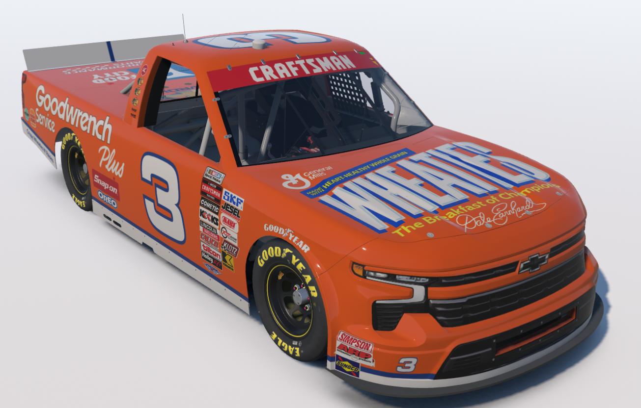 Preview of Dale Earnhardt Wheaties Breakfast of Champions NASCAR Truck Chevrolet Silverado by Ronald Lawson2