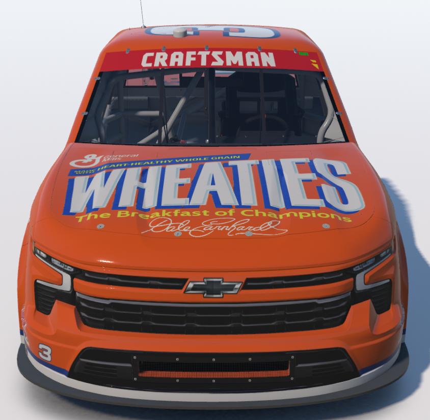 Preview of Dale Earnhardt Wheaties Breakfast of Champions NASCAR Truck Chevrolet Silverado by Ronald Lawson2