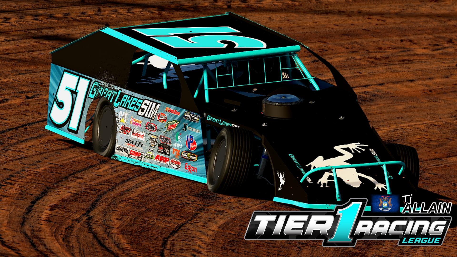 Preview of Great Lakes Sim 2025 Tier 1 Racing League  by Tj Allain
