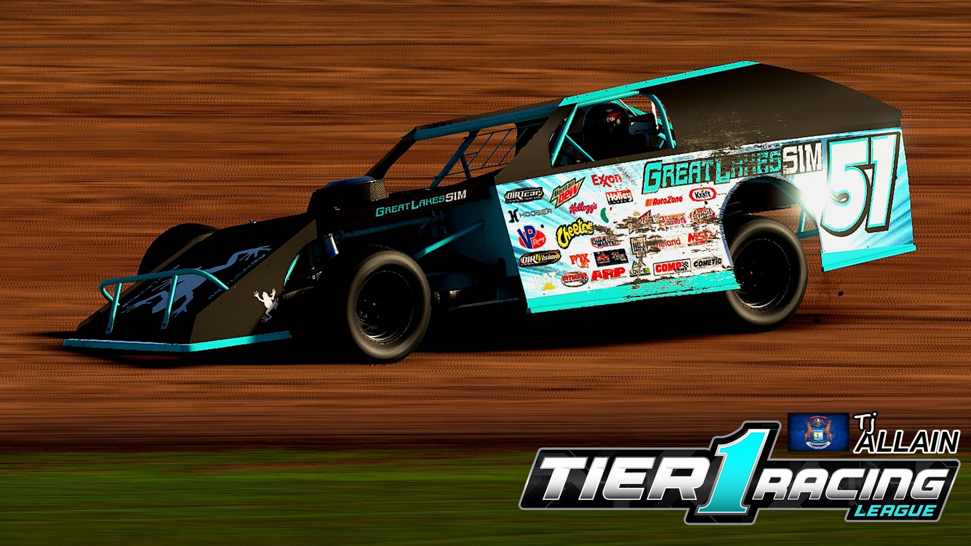 Preview of Great Lakes Sim 2025 Tier 1 Racing League  by Tj Allain