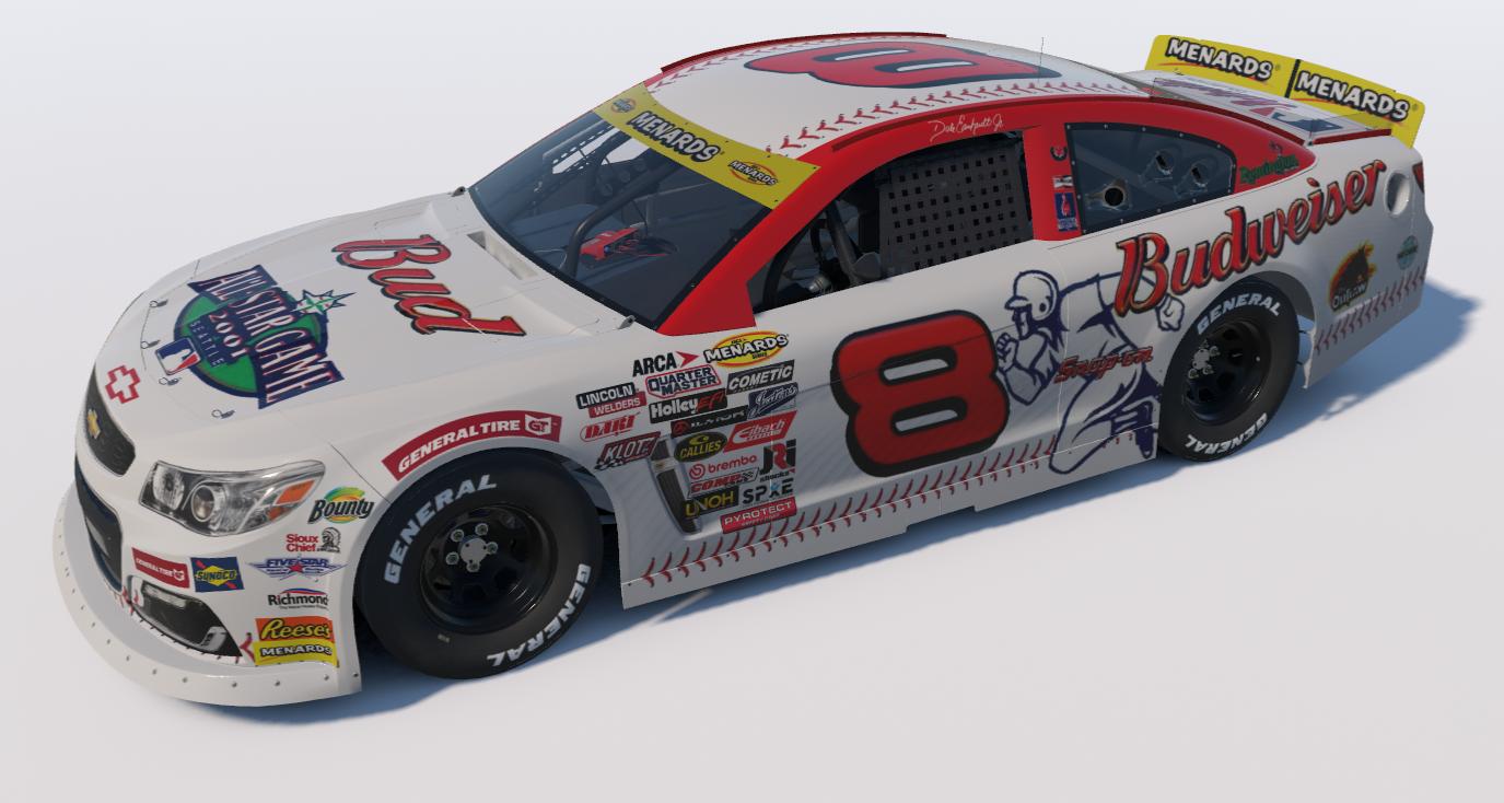 Preview of Dale Jr 2001 Allstar Game by Eddie Morriss