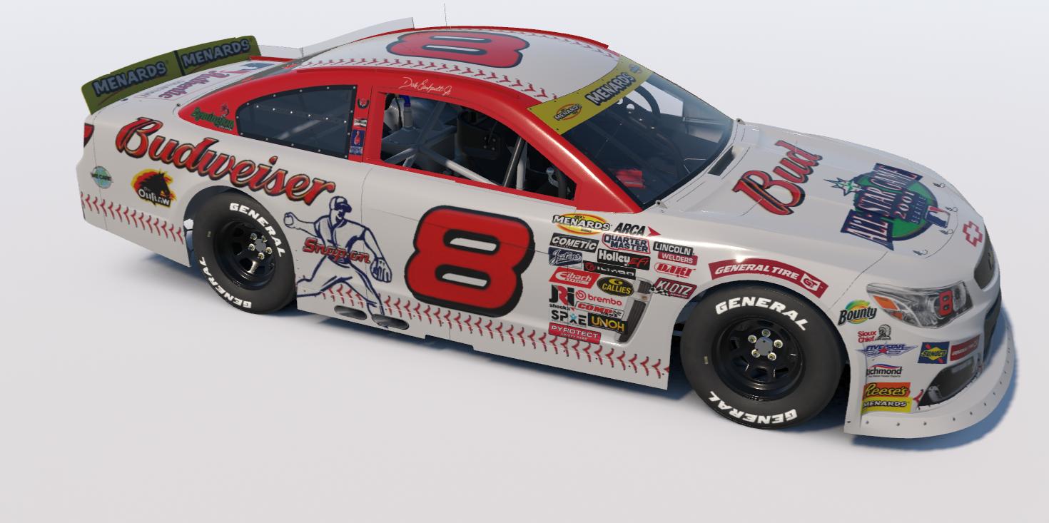 Preview of Dale Jr 2001 Allstar Game by Eddie Morriss