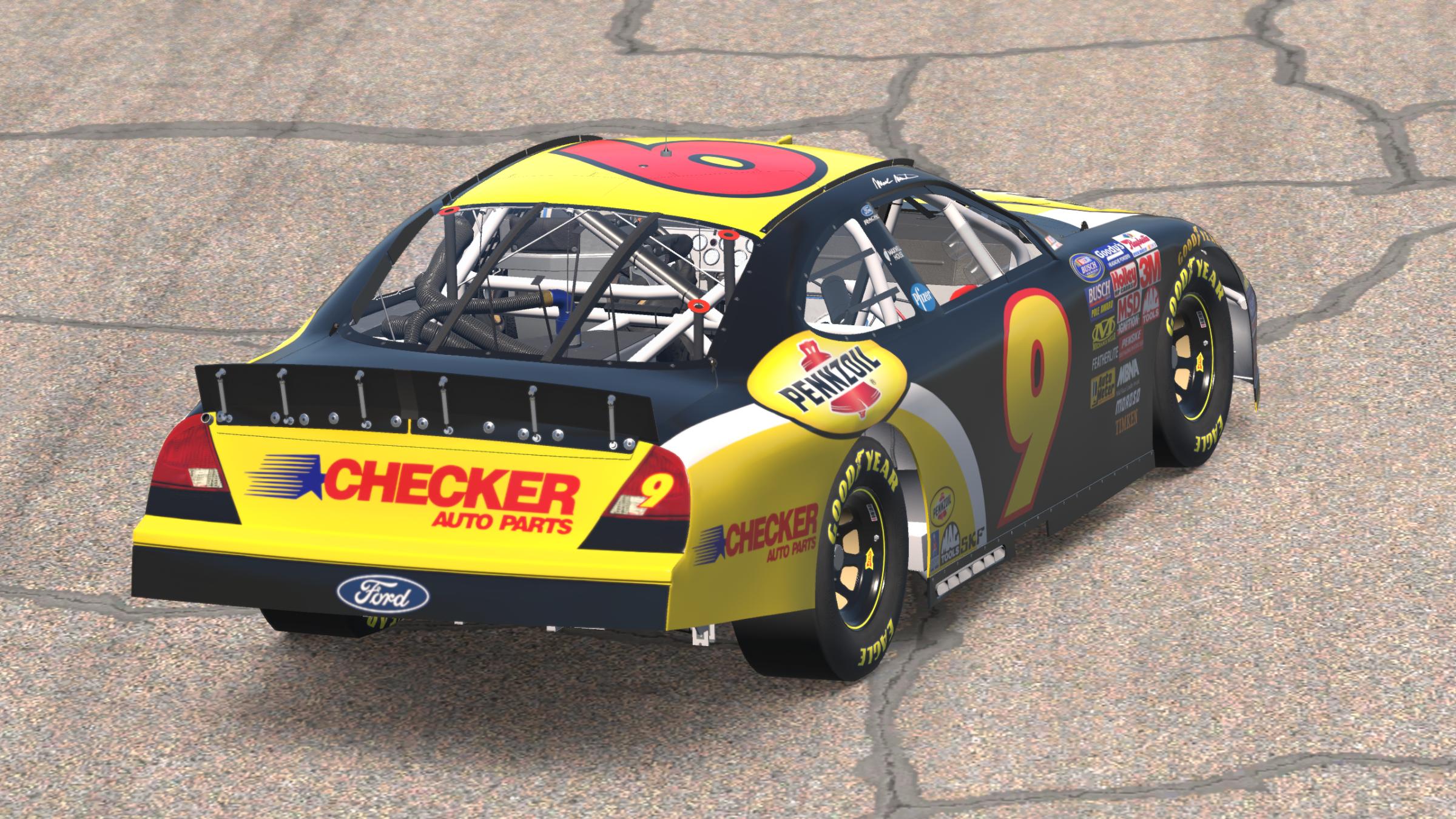 Preview of 2004 Mark Martin Pennzoil Busch Series Ford Taurus (Sim-Stamped - Stockcar) by Tom W.
