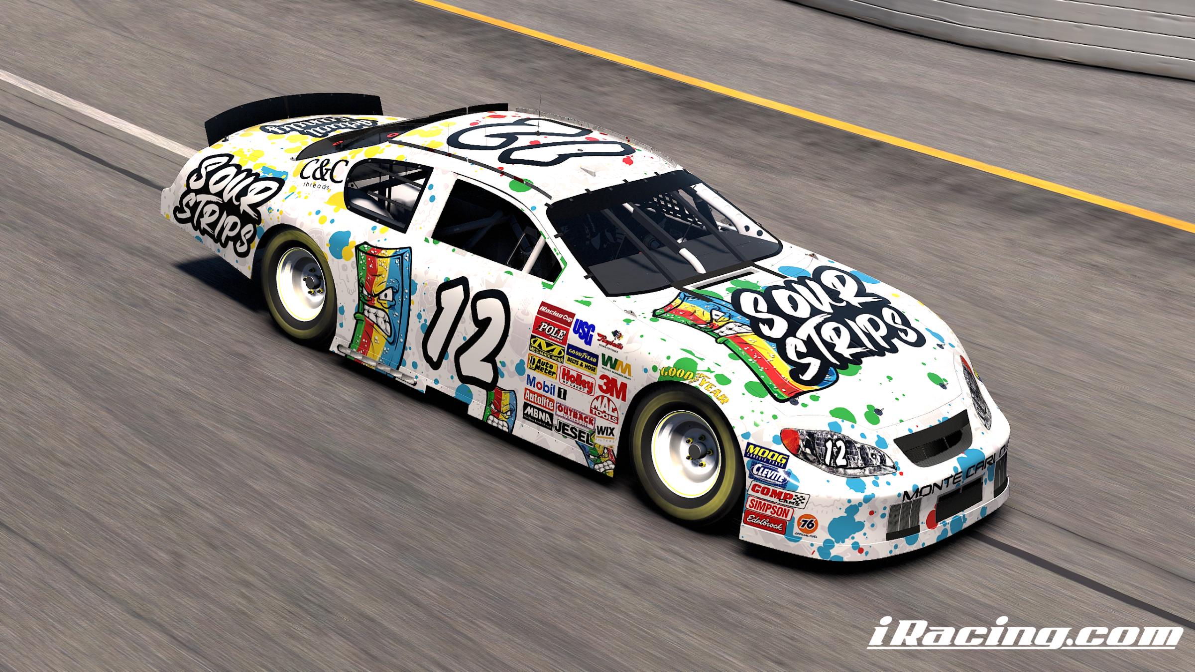 Preview of Chevrolet Monte Carlo Gen4 Sour Strips Rainbow by Colby T.