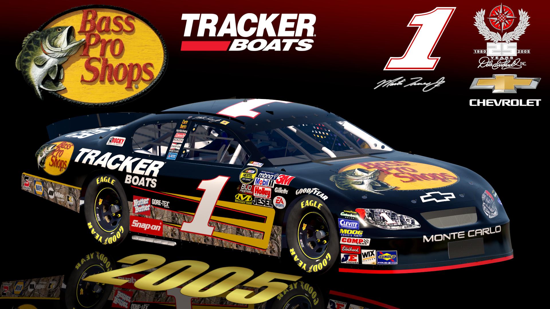 Preview of 2005 #1 Martin Truex Jr Bass Pro Shops v2 Chevrolet Monte Carlo by Christian Budd