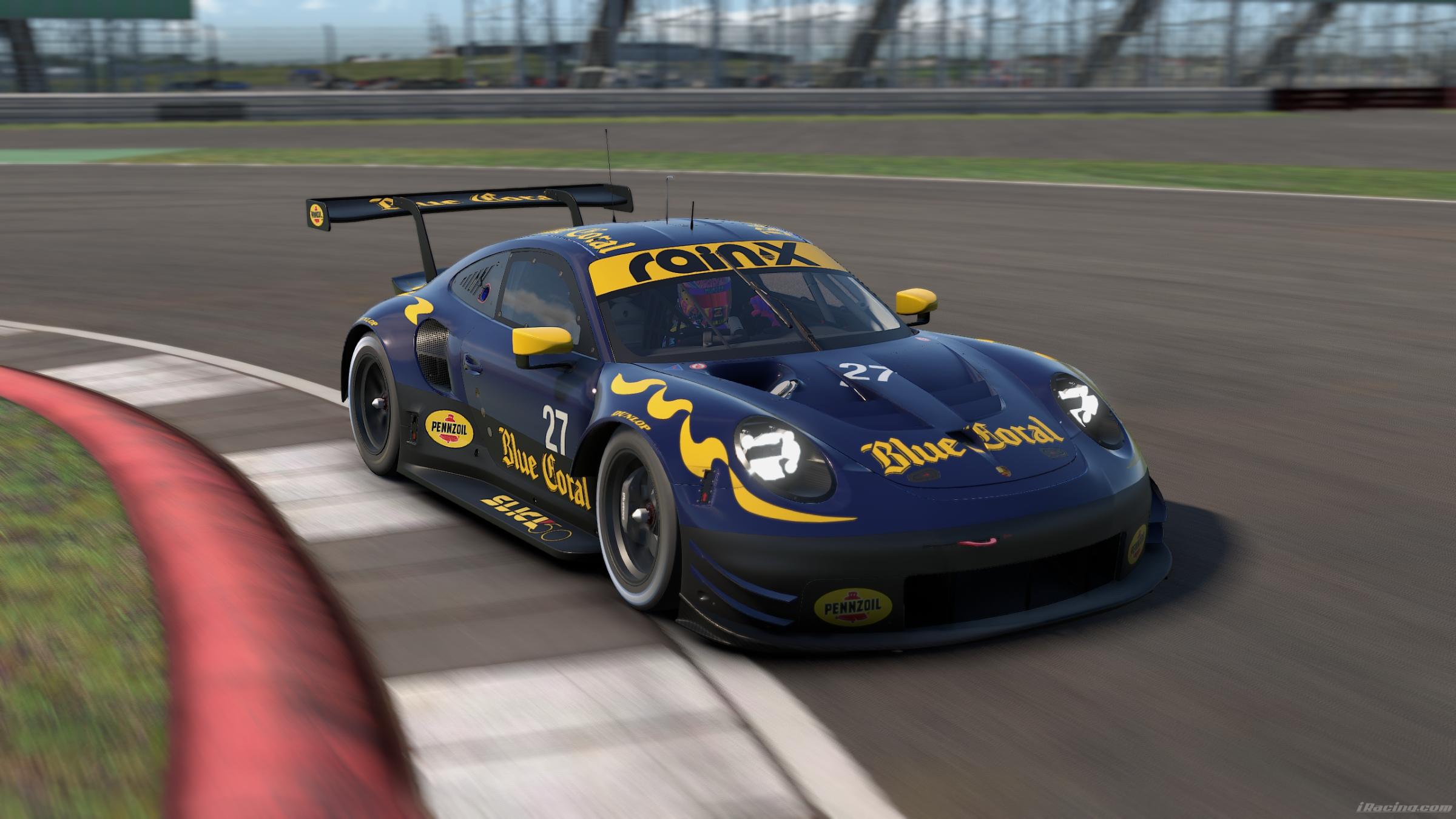 Preview of 1990s Blue Coral Porsche for the RSR by Paul R Chaloner