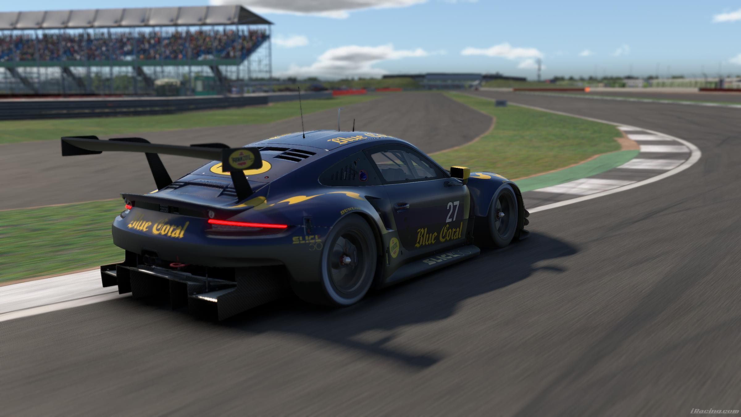 Preview of 1990s Blue Coral Porsche for the RSR by Paul R Chaloner