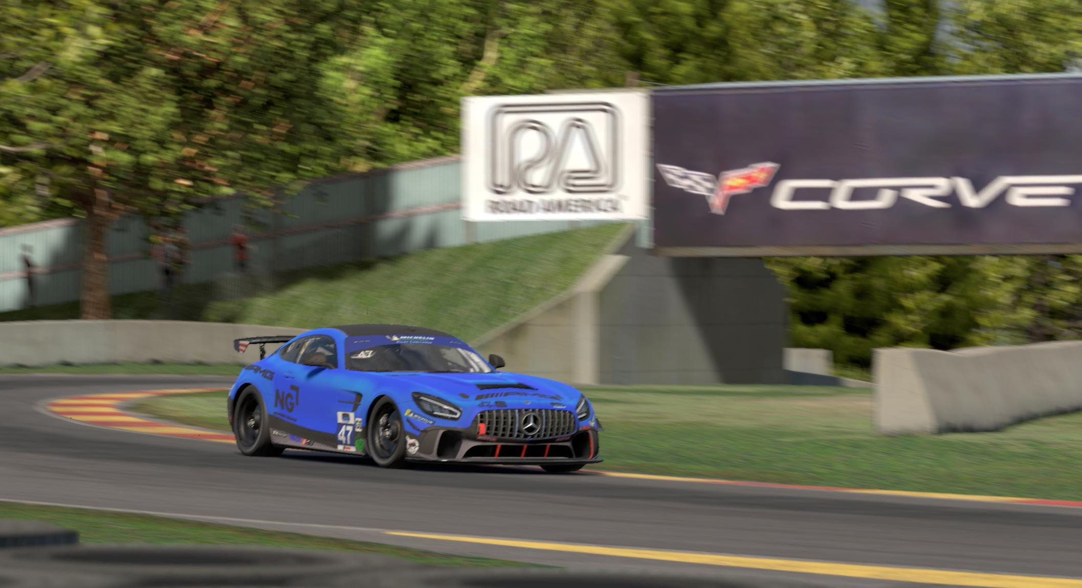Preview of BLUE AMG-GT4 by Chris T.