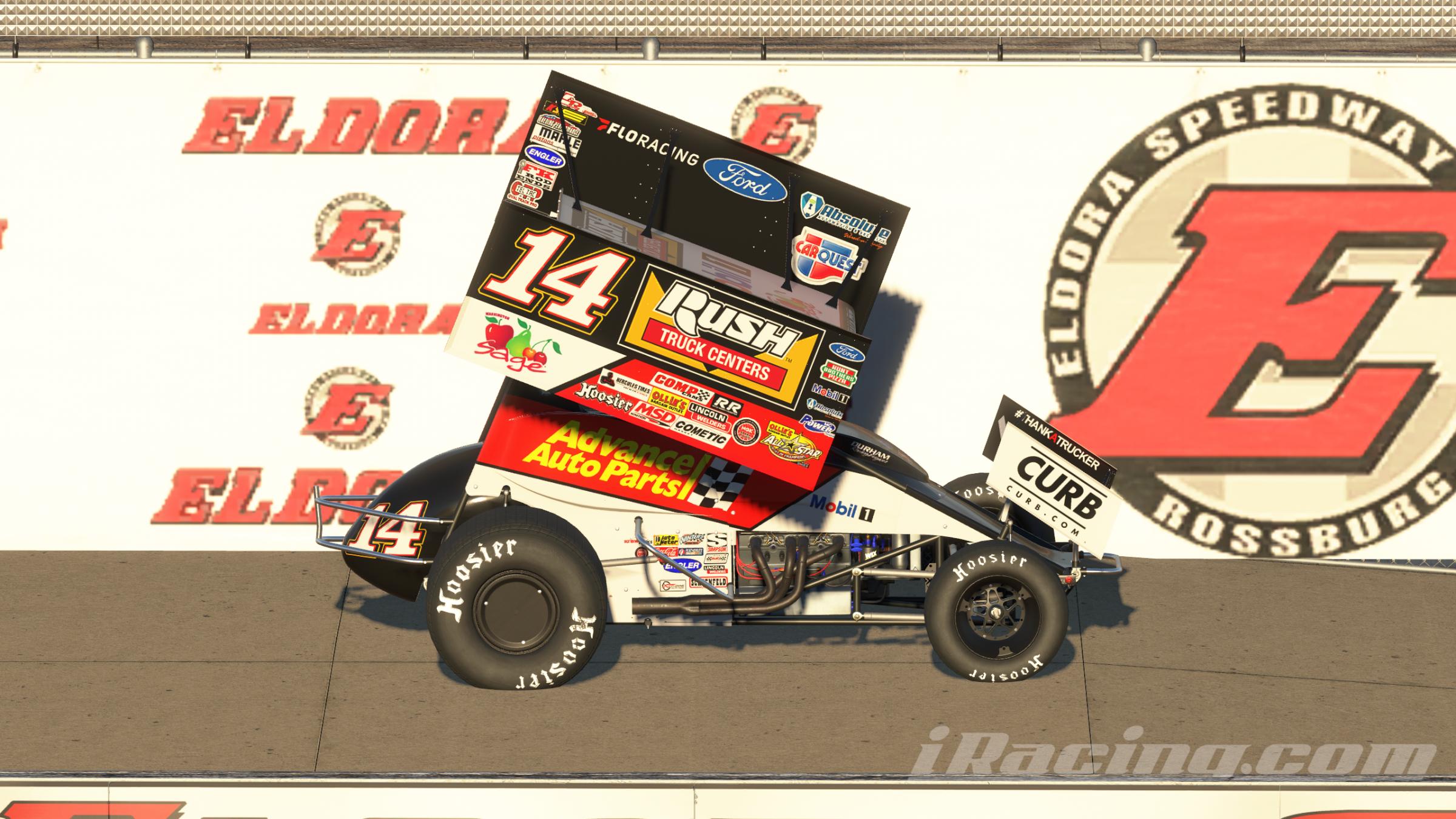 Preview of 2020 Tony Stewart #14 ASCoC Sprint Car by Mathew Kiechle