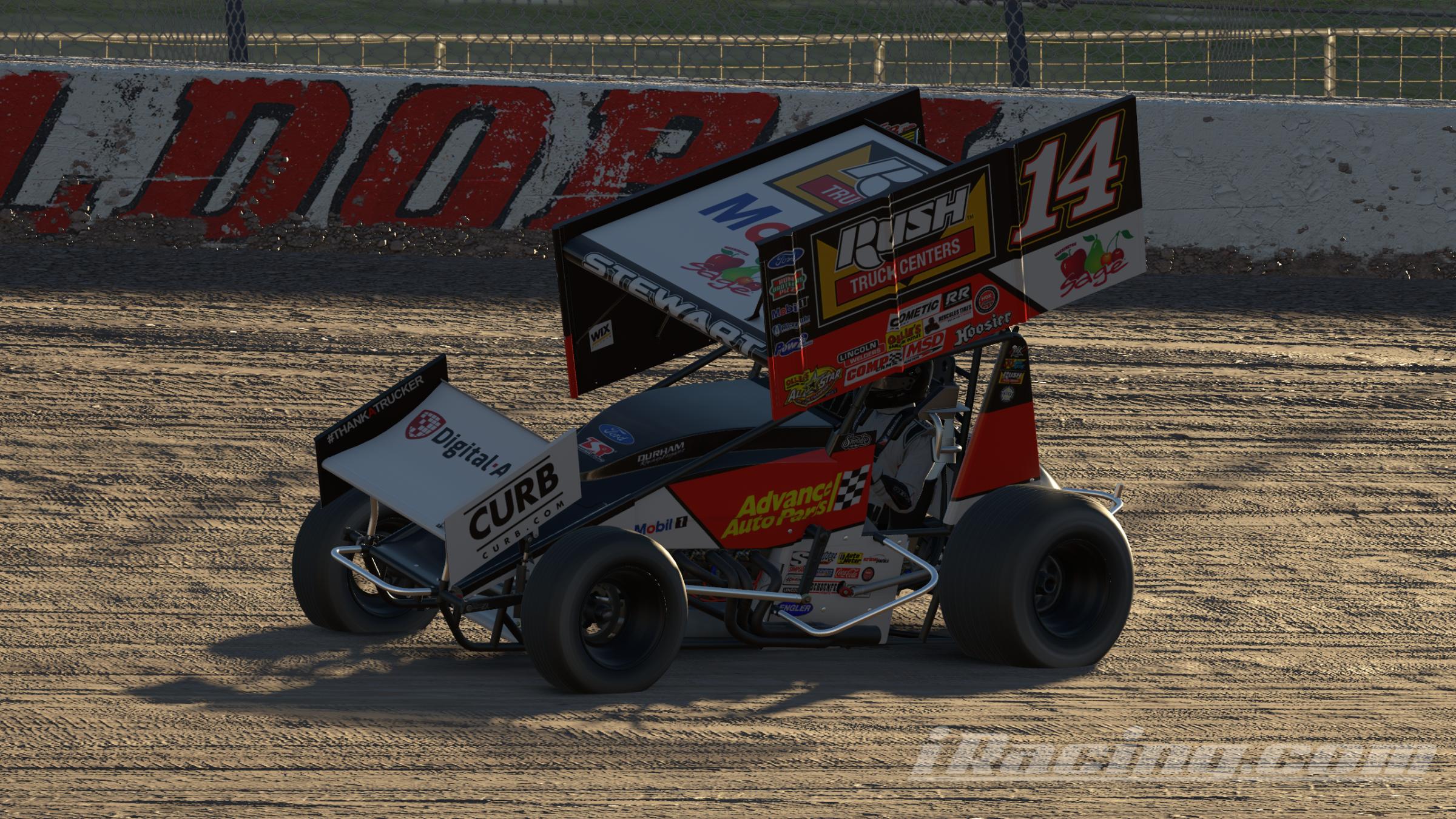 Preview of 2020 Tony Stewart #14 ASCoC Sprint Car by Mathew Kiechle