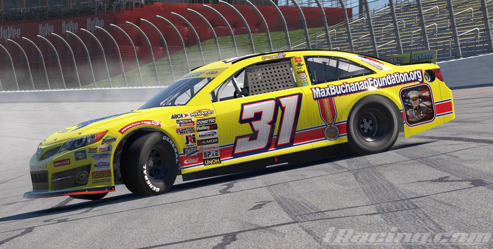 Preview of Quinn Davis - 2025 Iowa ARCA - Rise Motorsports by Joe R Wells