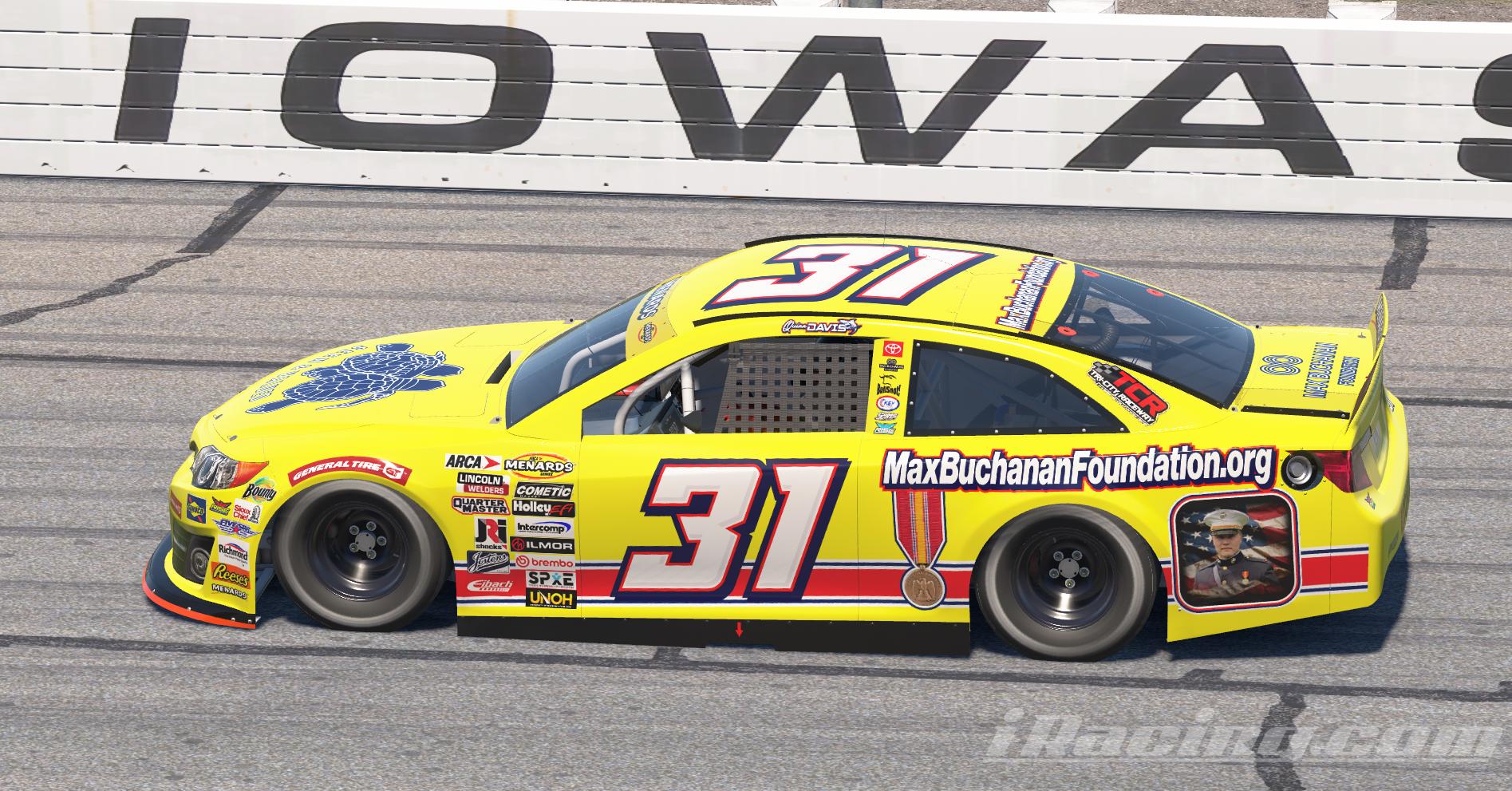 Preview of Quinn Davis - 2025 Iowa ARCA - Rise Motorsports - No Number by Joe R Wells