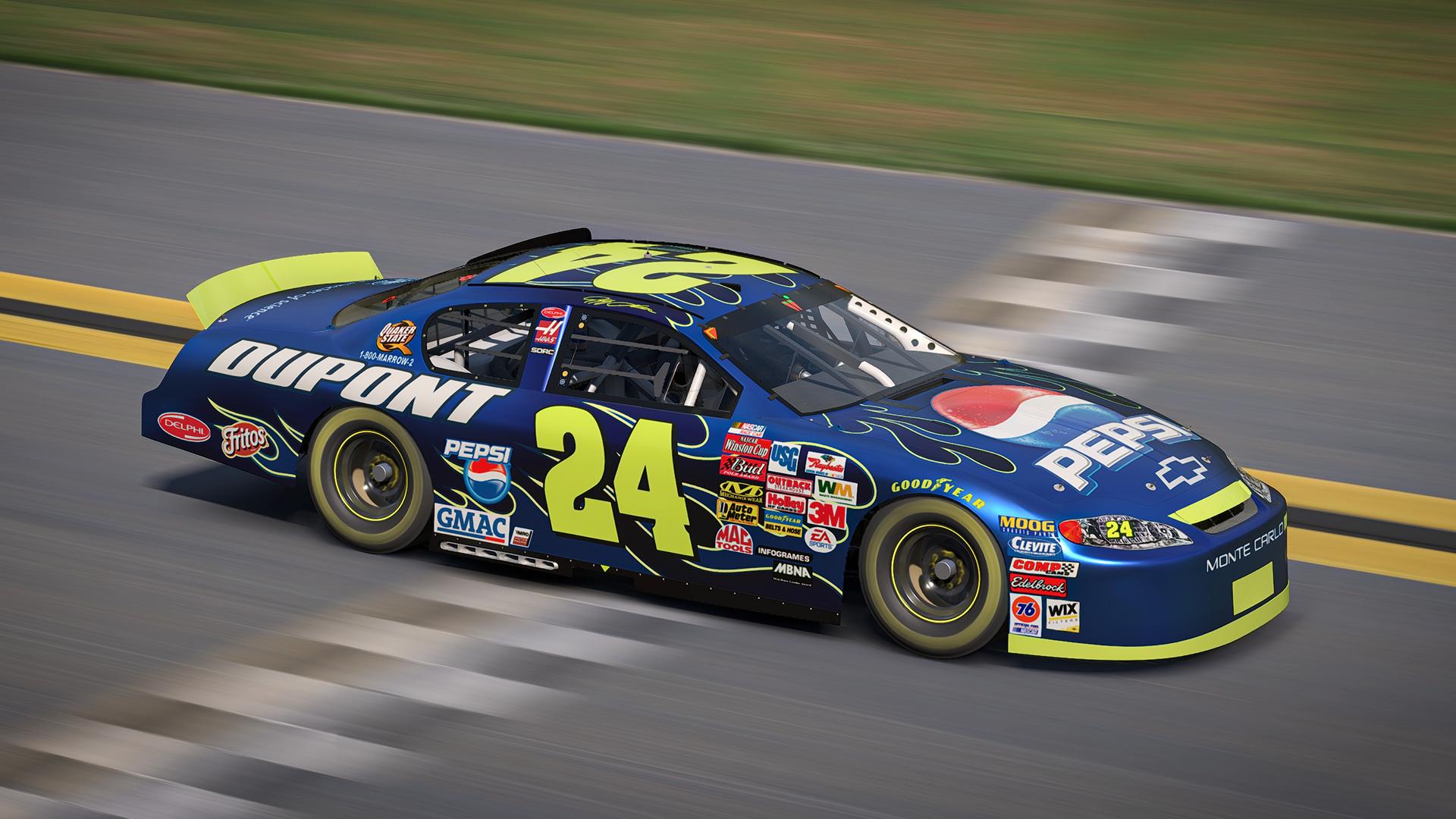 Preview of #24 Pepsi Monte Carlo Super Speedway by James Collins