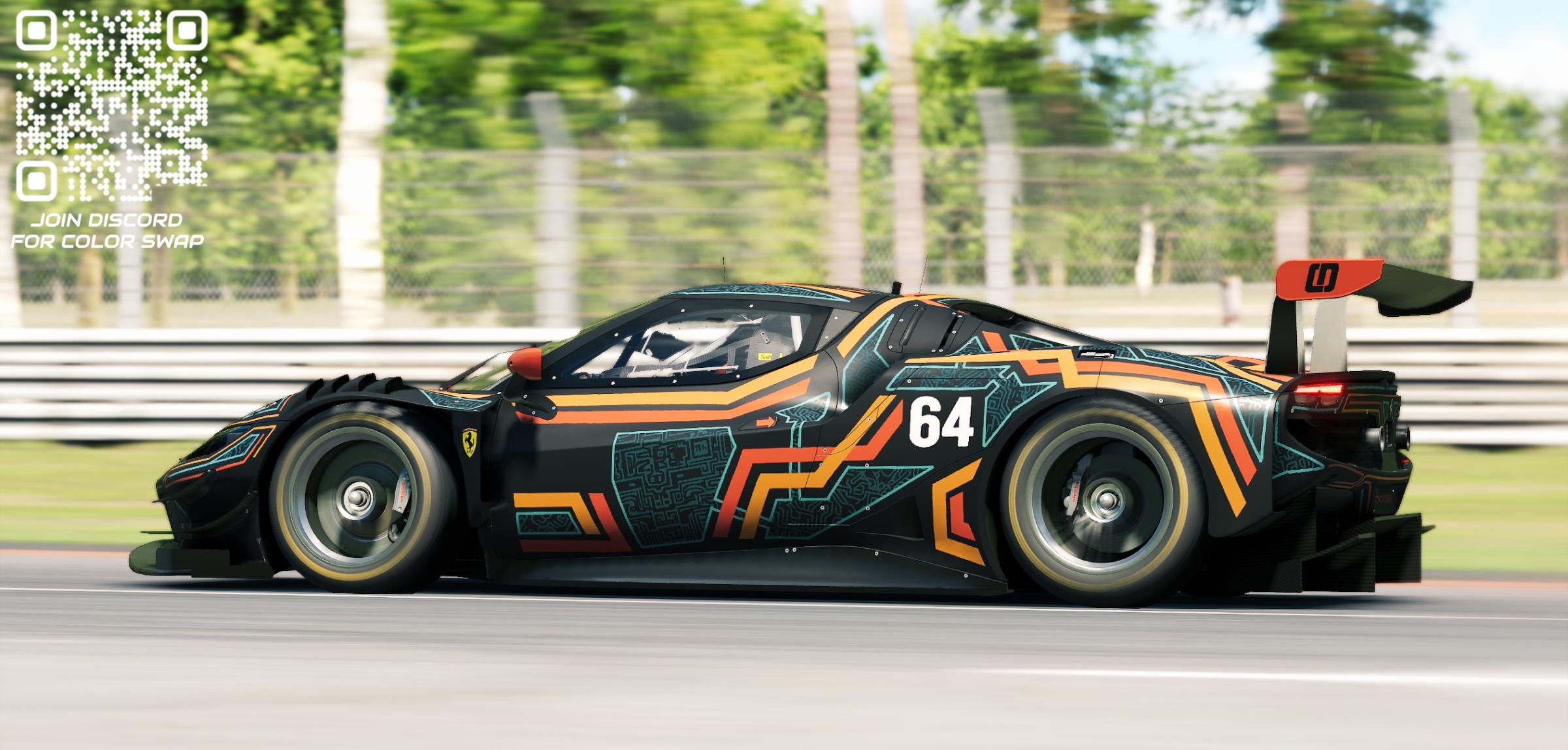 Preview of Ferrari 296 GTB GT3 BENSON by Pierre S.