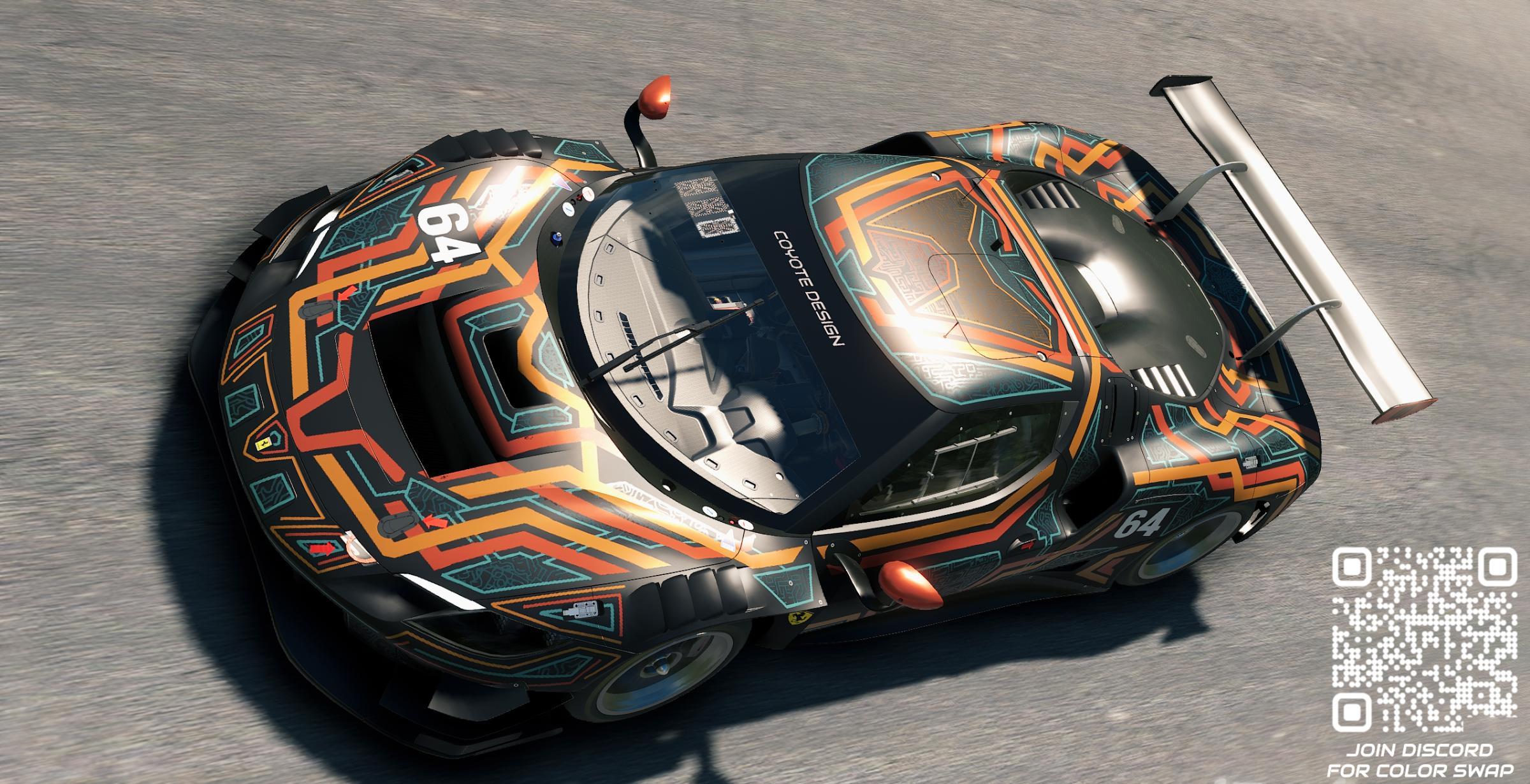 Preview of Ferrari 296 GTB GT3 BENSON by Pierre S.
