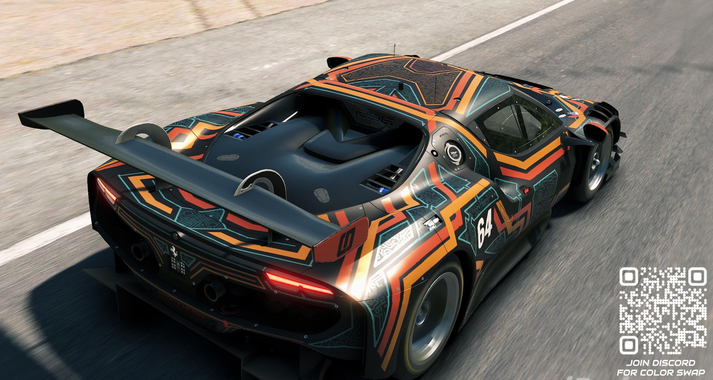 Preview of Ferrari 296 GTB GT3 BENSON by Pierre S.