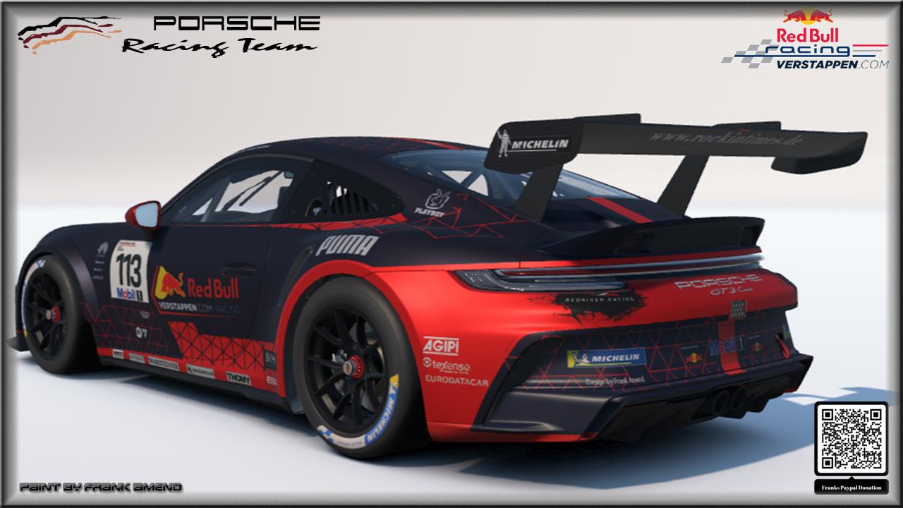 Preview of Verstappen.Com Porsche 992r Cup  (now the right one) by Frank Amend