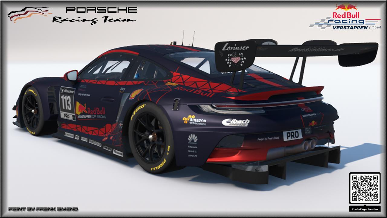 Preview of Verstappen Com Porsche 992r GT3 (It´s the GT3 992r and not the CUP Porsche) by Frank Amend