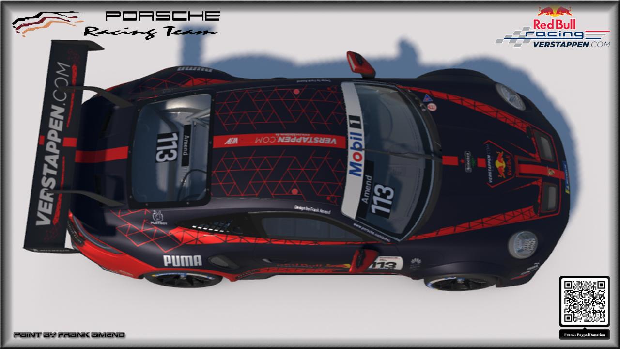 Preview of Verstappen.Com Porsche 992r Cup  (now the right one) by Frank Amend