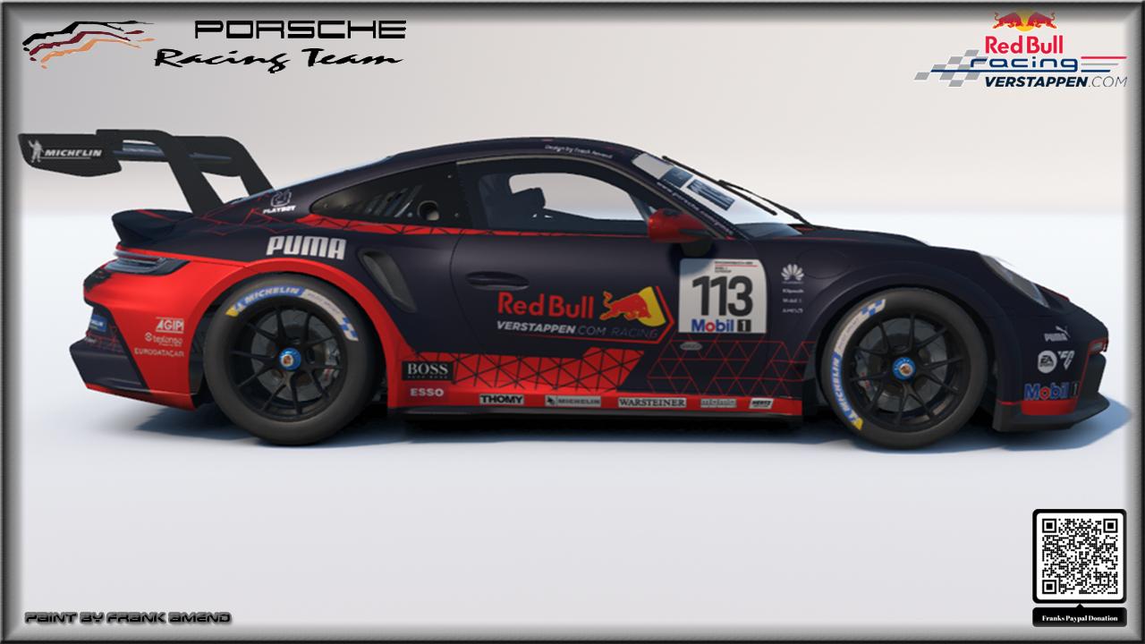Preview of Verstappen.Com Porsche 992r Cup  (now the right one) by Frank Amend