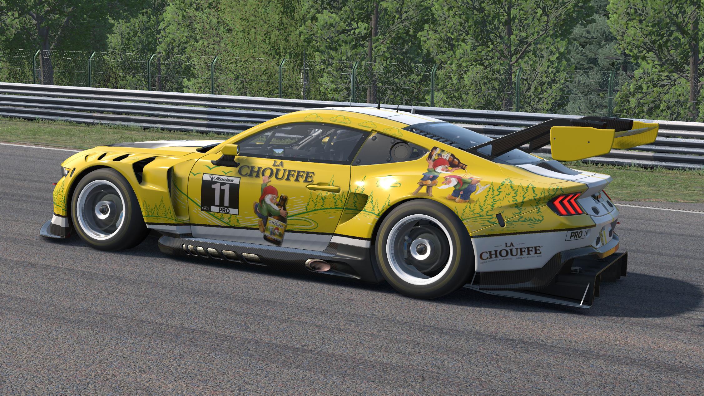 Preview of Ford Mustang GT3 - La Chouffe by Dennis Van Der Meeren
