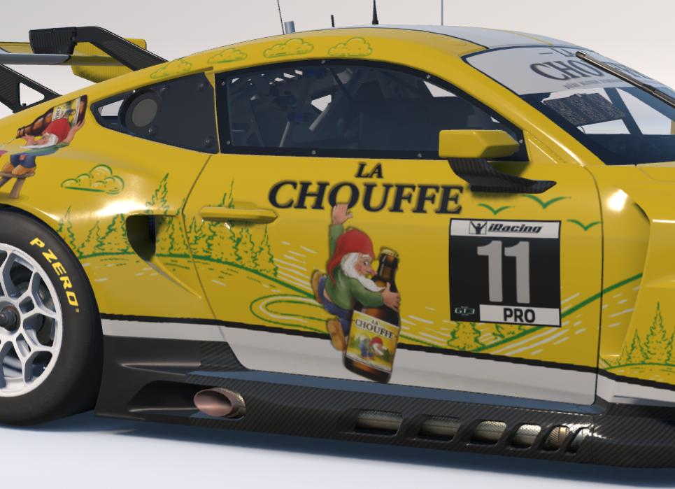Preview of Ford Mustang GT3 - La Chouffe by Dennis Van Der Meeren
