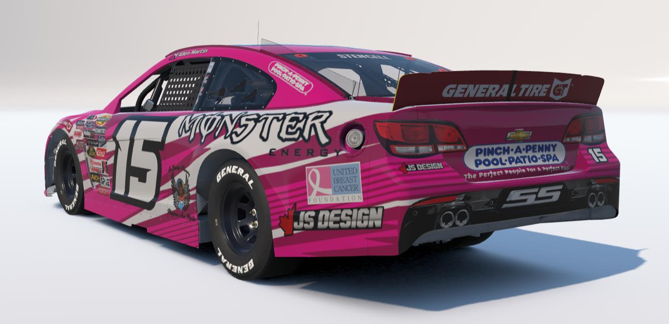 Preview of #15 Monster Energy Breast Cancer Awarness Chevy SS by Jordan S.