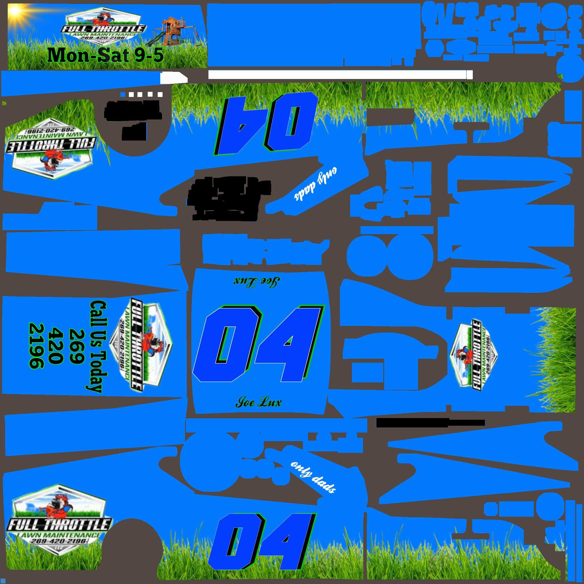 Preview of full throttle paint by Bill Lux
