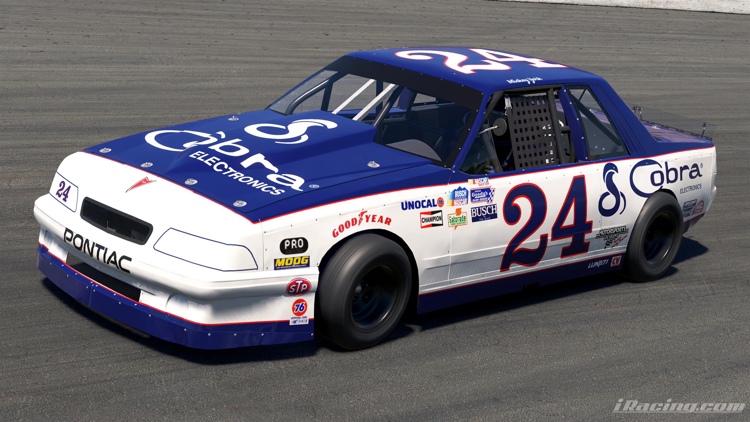 Preview of Mickey York #24 Cobra Pontiac by Vincent Giacalone