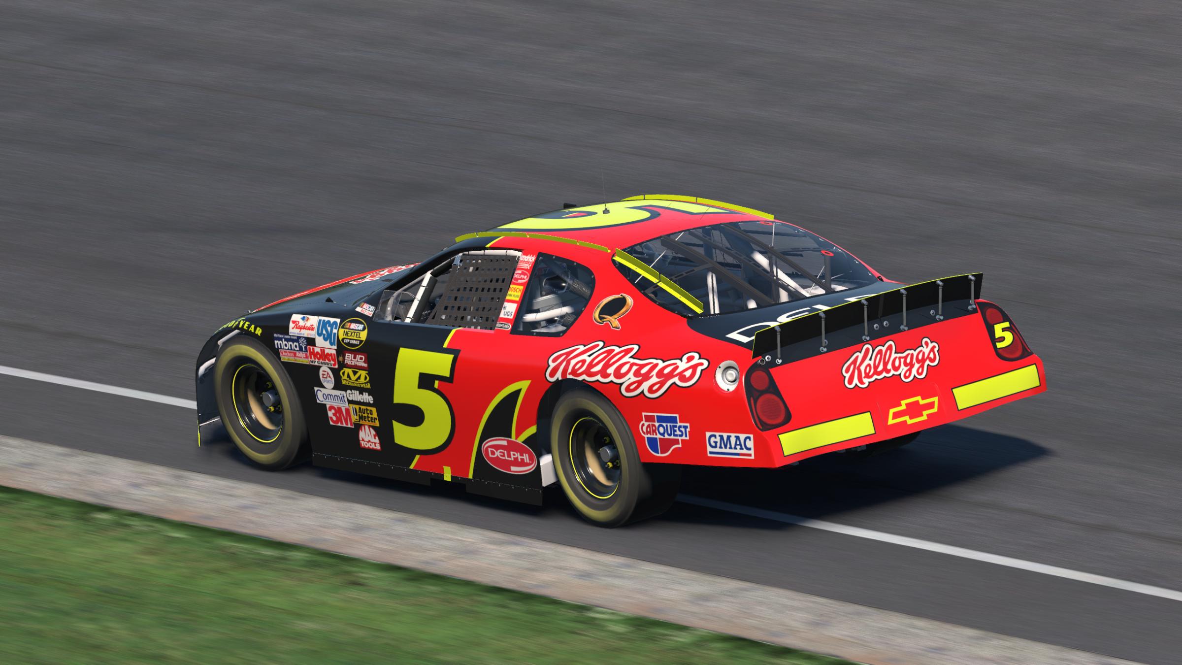Preview of Kyle Busch 2005 Kelloggs/Delphi Chevy Monte Carlo *SIM STAMPED* by Evan Lach