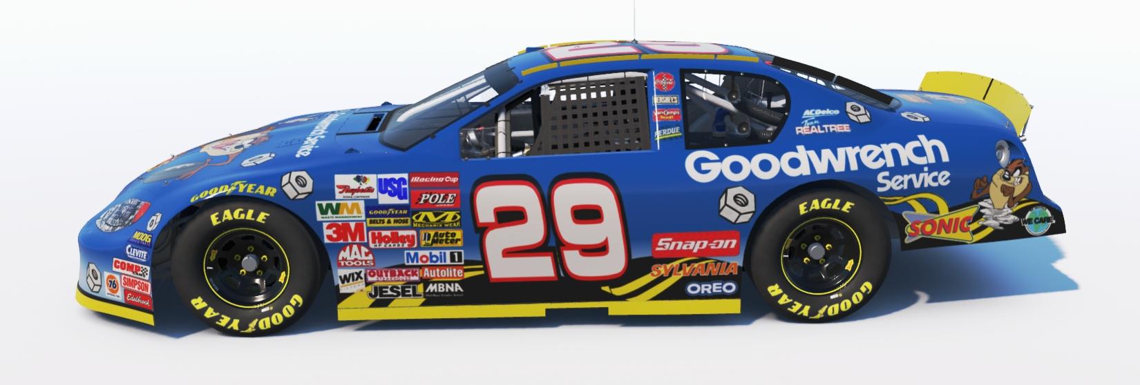 Preview of Chevrolet Monte Carlo Gen4 Goodwrench Taz by Don Craig