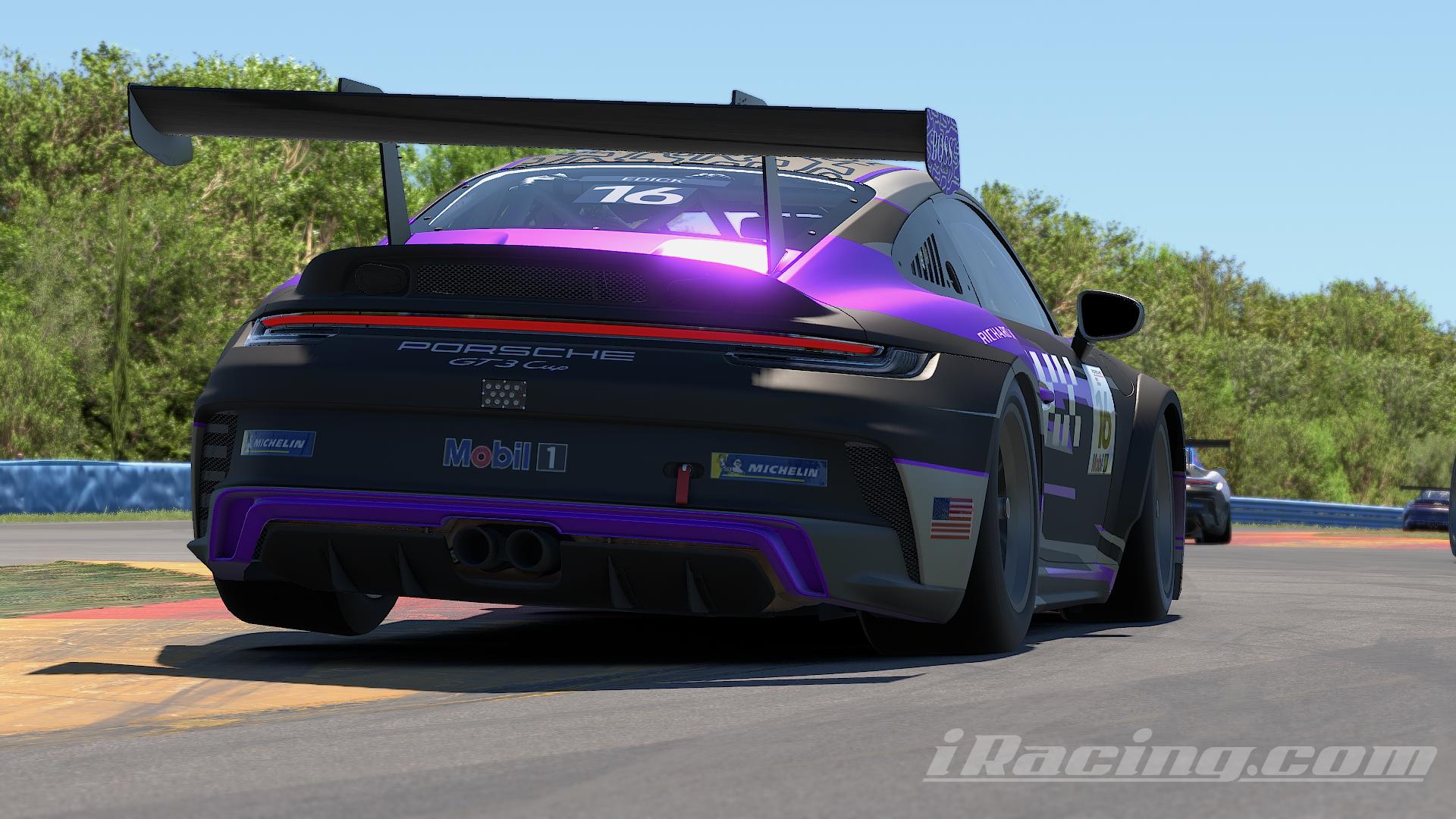 Preview of Purple porsche cup livery by Jacob Edick