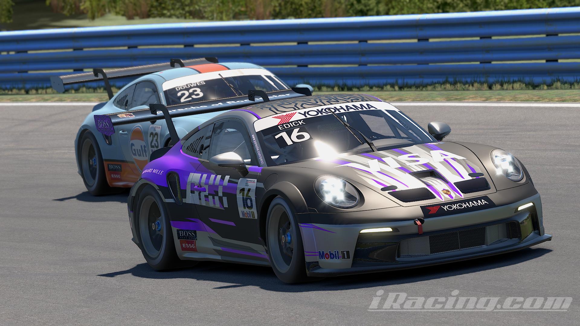 Preview of Purple porsche cup livery by Jacob Edick