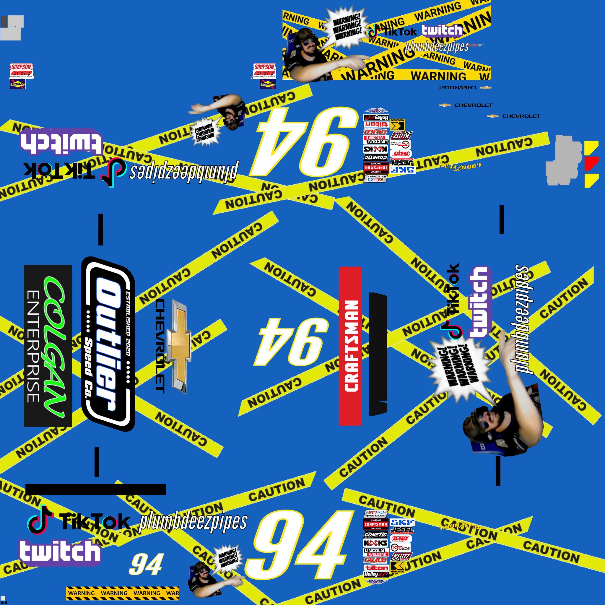 Preview of WARNING GUY TRUCK by Robert Colgan